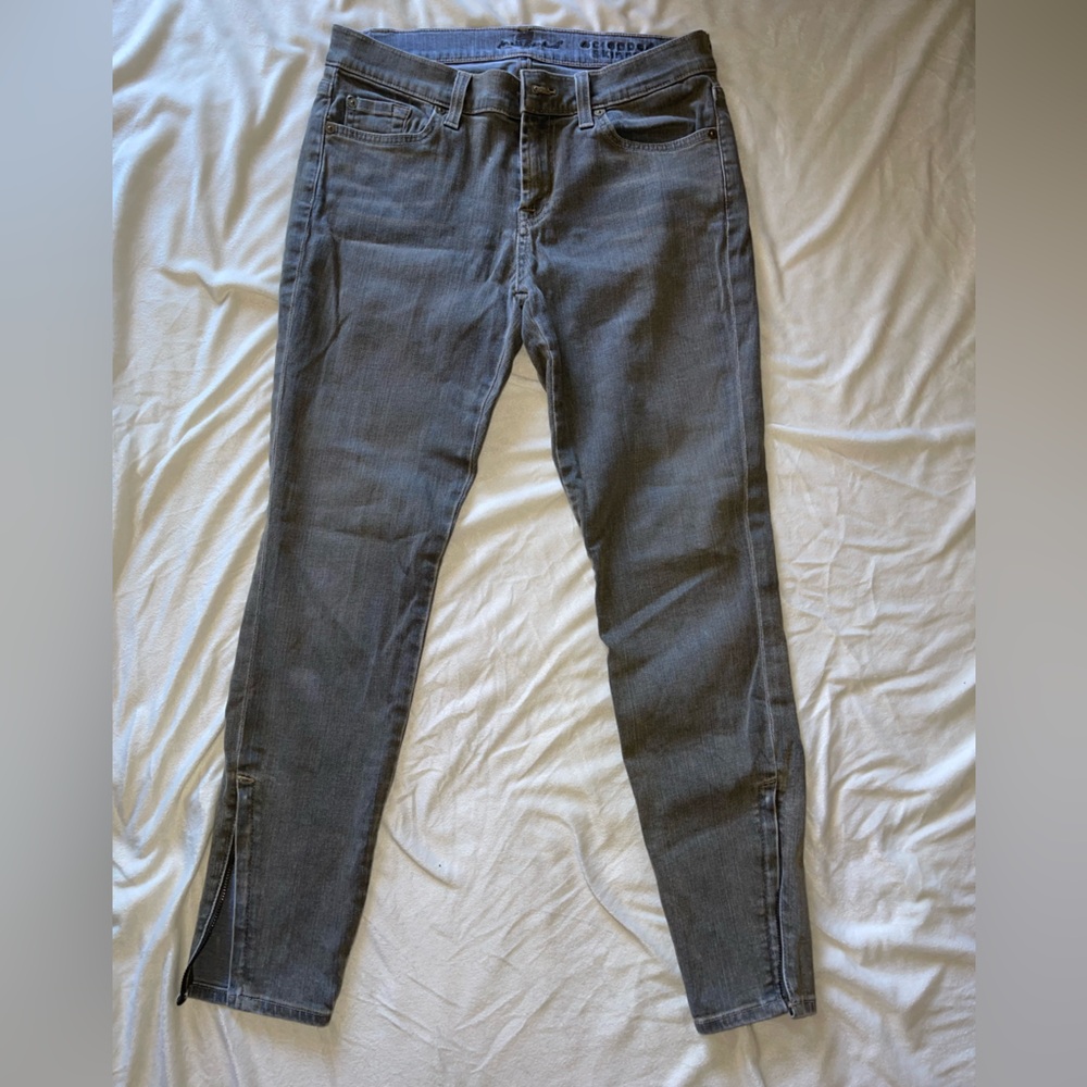 7 For All Mankind Gray Denim